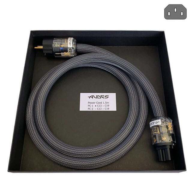 Audes Power Cable C19 1.5m