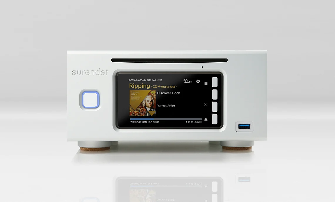 Aurender ACS100 Streamer en CD Ripper