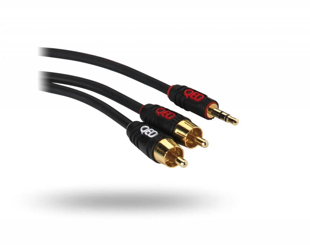 QED Profile Jack to Phono 5 Meter Kabel
